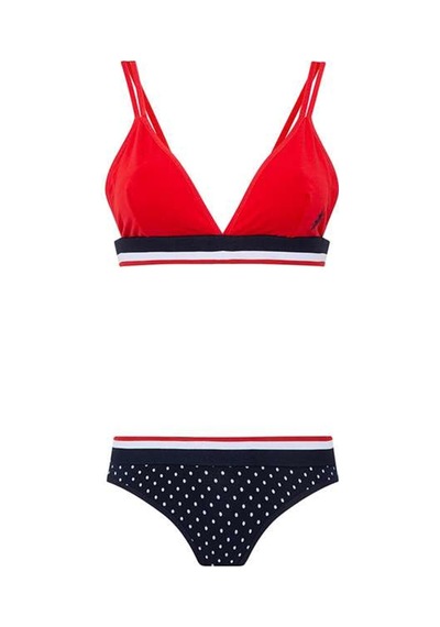 U.S. Polo Assn. U.s Polo Assn. 66253 Kadın Büstiyer Slip Takım-kırmızı Kırmızı