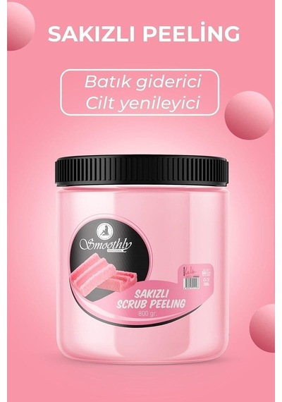 Çilek Bacak Batık Peelingisakız Aromalı 800g Bisküvi Peeling 200 G E Vitamini Içermez