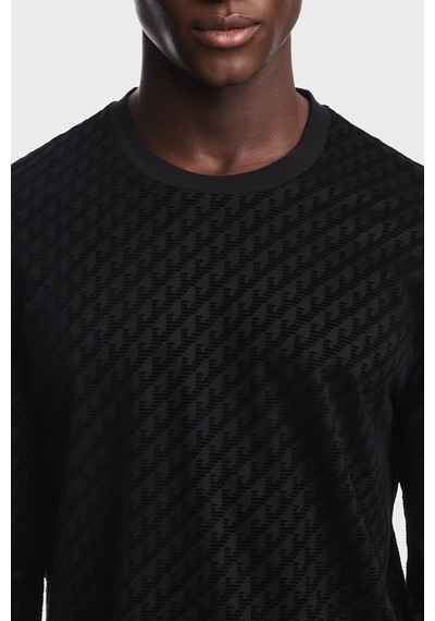 Emporio Armani Tamamı Logolu Regular Fit Bisiklet Yaka T Shirt Erkek T Shirt Em007338 Af10017 Fc375 Siyah Emporio Armani Tamamı Logolu Regular Fit Bisiklet Yaka T Shirt Erkek T Shirt Em007338 Af10017 Fc375 Siyah