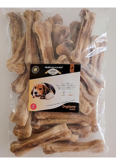 Ans Naturel Pres Kemik 25'li Torba Çiğneme Kemiği 12 Cm