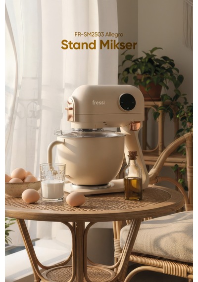 Fressi Allegro FR-SM2503 1500 W 5 lt Hamur Yoğurma Makinesi