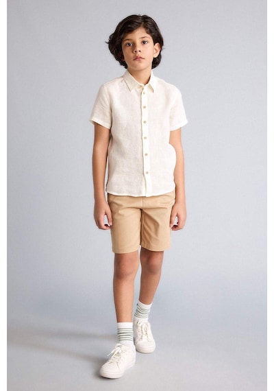Defacto Gabardin Şort Erkek Çocuk C2955a826smbg203 Bej-bg203