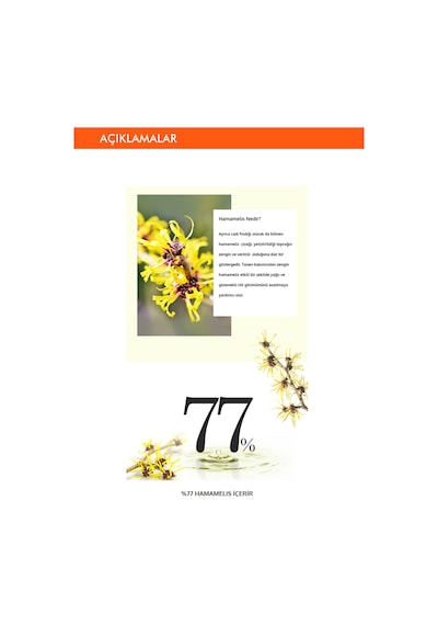 Missha Yağlanma ve Gözenek Karşıtı Nemlendirici Krem APIEU Hamamelis Cream 50 ML