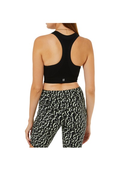 Sweaty Betty Süper Destekli Kadın Spor Sütyeni Siyah