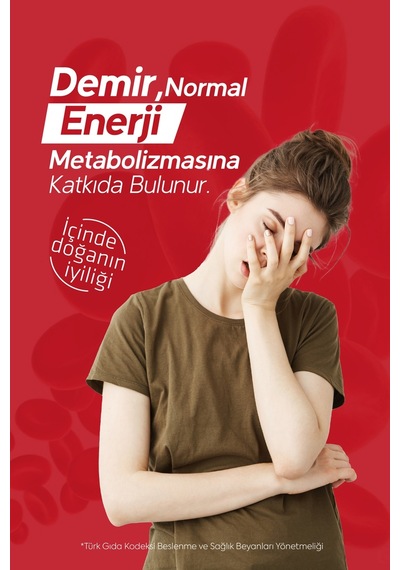 Dr. Henri Ferrocel Demir Bisglisinat Vitamin D3 ve Vitamin C 30 Kapsül
