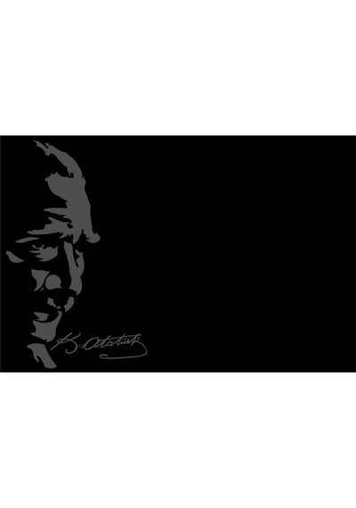 Atatürk Yapışkanlı Pano- 40X60 Cm.
