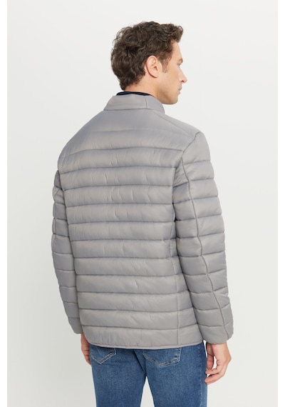 Ac&Co / Altınyıldız Classics Standart Fit Normal Kesim Dik Yaka Erkek Mont - Gri