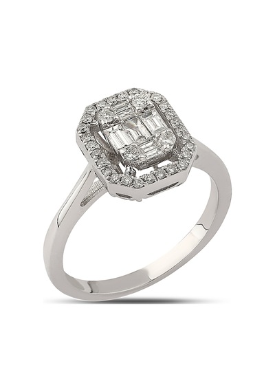 0,46 Ct Baget Pırlanta (465112538)