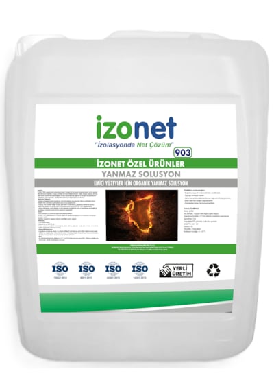 İzonet 903 Yanmaz Solusyon 10 Kg