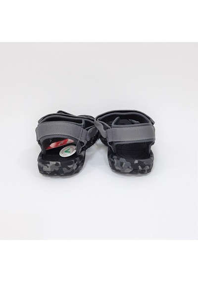 Jump 30066 Gri Cırtlı Rahat Erkek Çocuk Sandalet 001