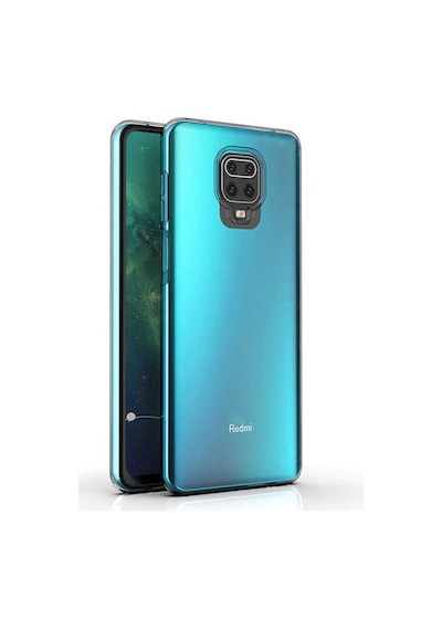 Xiaomi Redmi Note 9S Kilif Seffaf Silikon Hibrit Case 432387080