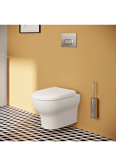 VitrA Zentrum Round Smoothflush 7786l003-0090 Asma Klozet 52 Cm