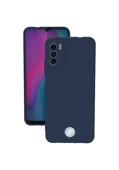 Reeder S19 Max Pro S Kılıf Kamera Korumalı Silikon Rubber Arka Kapak Lacivert