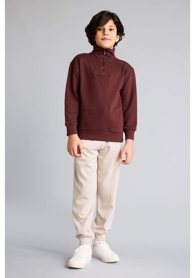 Defacto Jogger Fıt Modal Pantolon Erkek Çocuk H4162a826spbg816 Bej-bg816