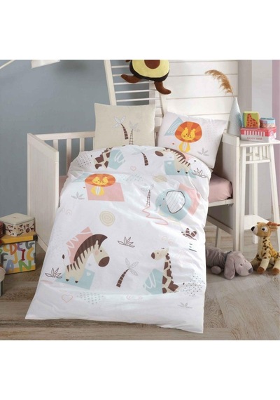 Clasy Bebek Nevresim Takımı Sweet Zuu Bej