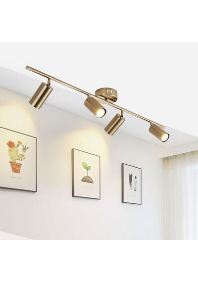 Riolight Led Spot,led Avize Eskitme Gövde 4xgu10 Duylu 5w 2700k 3