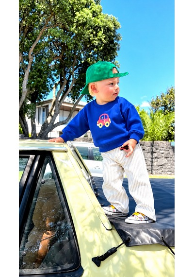 Elzo Collection Erkek Çocuk Ön Arka Araba Ve Yazı Baskılı Sweatshirt Çizgili Gabardin Denim Kot Alt Üst Takım Çok Renkli Elzo Collection Erkek Çocuk Ön Arka Araba Ve Yazı Baskılı Sweatshirt Çizgili Gabardin Denim Kot Alt Üst Takım Çok Renkli