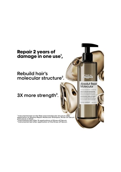 L'oréal Professionnel Paris Serie Expert Absolut Repair Molecular Tüm Yıpranmış Saçlar Için Durulanan Serum 250ml Diğer