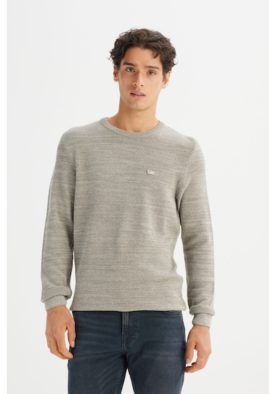 Lee Regular Fit Bisiklet Yaka Erkek Triko Kazak L2520364614 Bej