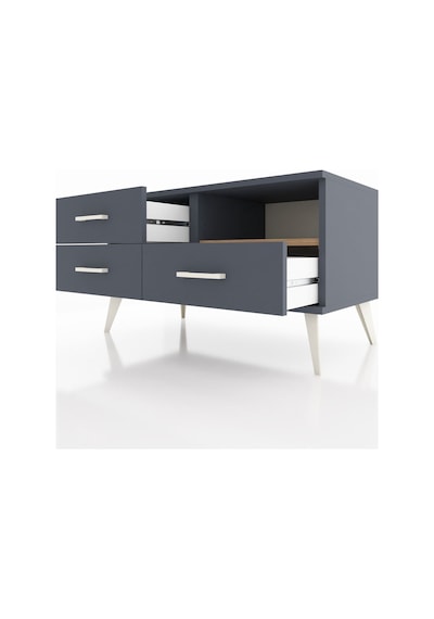 Hyperion Şifonyer Tek Raflı 3 Çekmeceli 88x44x48 Antrasit-çam/antrasit Çam/antrasit Hyperion Şifonyer Tek Raflı 3 Çekmeceli 88x44x48 Antrasit-çam/antrasit Çam/antrasit