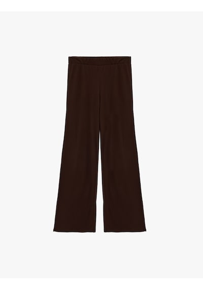 Koton Rahat Kalıp Modal Pijama Altı Kahverengi 6wlk40197mk Kahve
