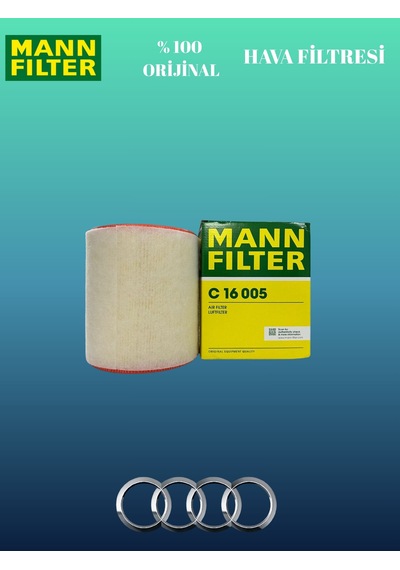 Mann Fılter C16005 Hava Filtresi Audi 2011üzeri A6-3.0 Tdi
