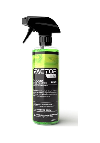 Factor 360 X Liquid Sıvı Lastik Parlatıcı 500 Ml