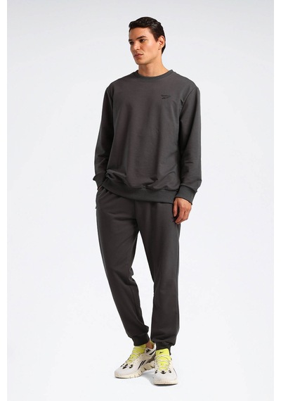 Reebok Sweatshirt Erkek Antrasit Nıkı Crew Gri