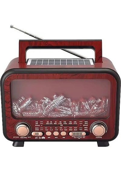 Everton Rt-754 Bluetooth Fm-usb-tf-aux Şarjlı Nostaljik Radyo 22030876