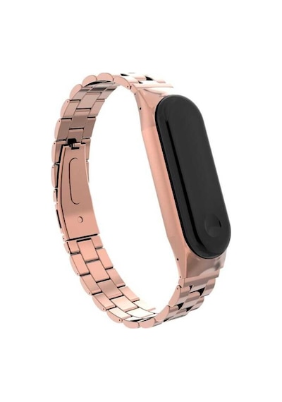 Xiaomi Mi Band 5 Kordon Metal Katlamalı Klipsli 16 Kademeli