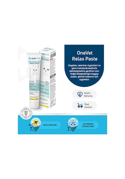 Onevet Kedi Maltı 50 Gr Relax Paste Rahatlatıcı Malt Macunu