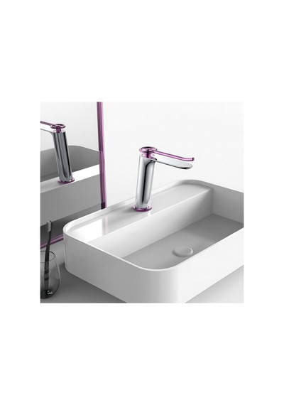 Fa-5011p Krom & Mor Lavabo Bataryası Krom