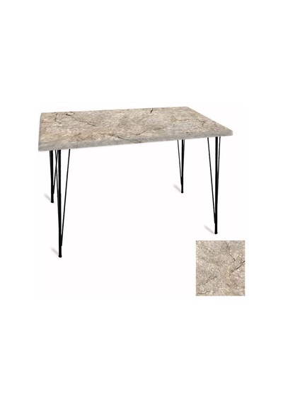 Premıum Mutfak Masası 70x120 Esb Werzalit, Wermodin Ve Allzalit Tabla - Scala Marble Çok Renkli Premıum Mutfak Masası 70x120 Esb Werzalit, Wermodin Ve Allzalit Tabla - Scala Marble Çok Renkli