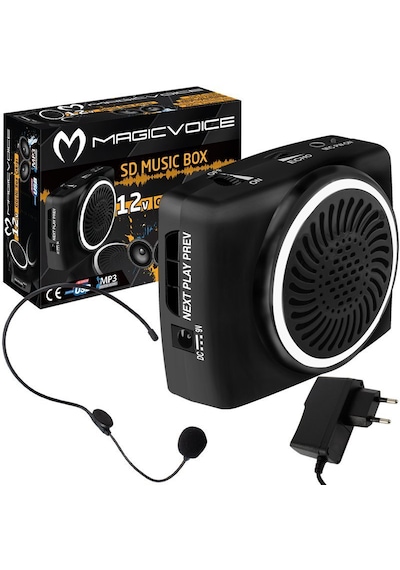 Magıcvoıce Mv-17450 Usb+sd Kart Girişli Şarjlı Mini Seyyar İmam Ve Rehber Amfisi