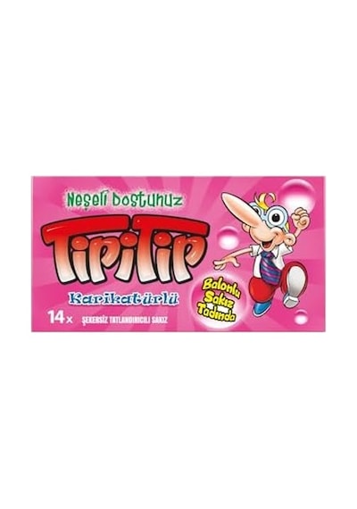 Tipitip Bubblefresh Aromalı Sakız 27 Gr