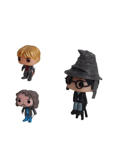 Harry Potter Pop Stil Sirius Black Ron Weasley Harry Potter 3lü Karakter Figür Oyuncak 10 Cm. Harry Potter