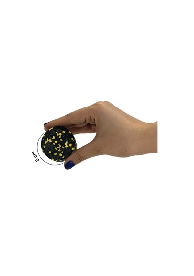 Actifoam 2'li Set Twister Yarım Masaj Topu Sarı