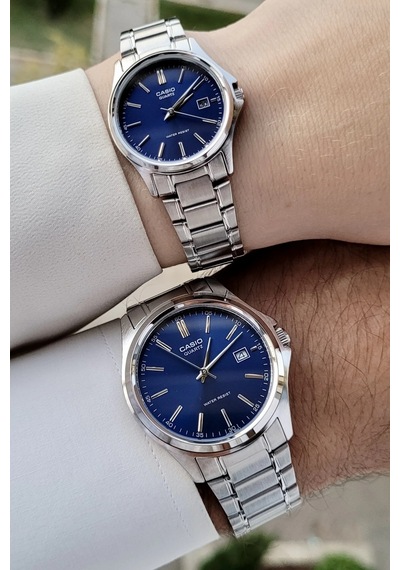 Casio Csgnct79 Sevgili Çift Kol Saati Gümüş