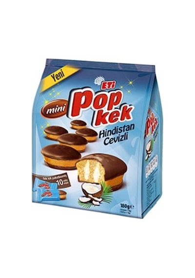 Eti Popkek Mini Hindistan Cevizli 4 x 180 G