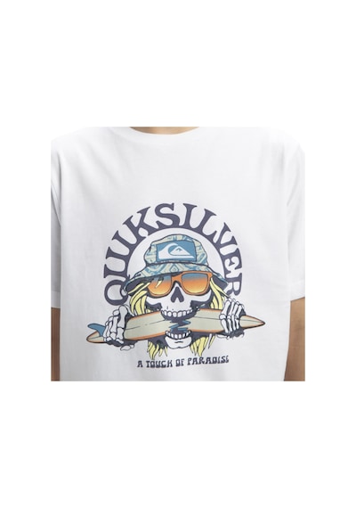 Quıksılver Quiksilver Ev Skull Feast Yth Erkek Çocuk Beyaz Tişört 908 Beyaz