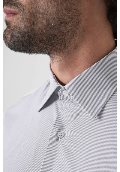 Bisse Regular Fit Tek Cepli Pamuk Siyah Erkek Gömlek Gmkls092230022 D99 Siyah