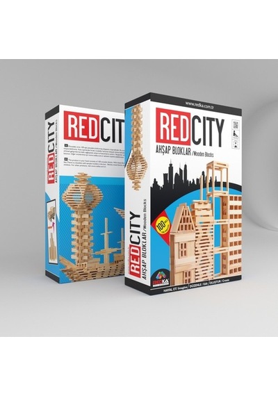 Redka Red City Ahşap Blokları