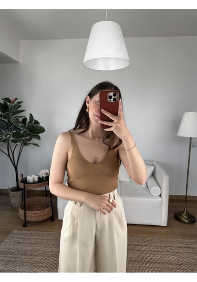 Askılı Atlet Camel Camel