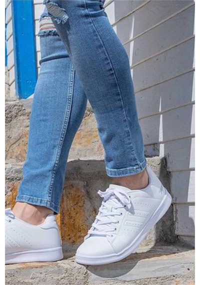 Ortopedik Erkek Sneakers Ayakkabı Beyaz