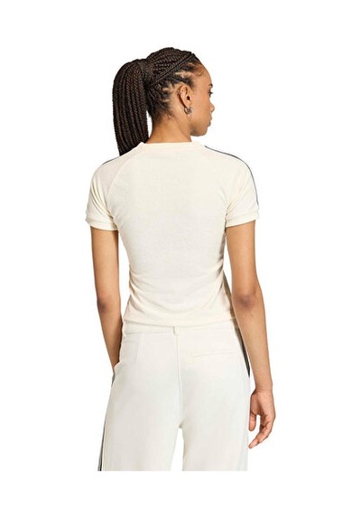 Adidas Tt Cali Tee Kadın Günlük Tişört Kd1411 Beyaz Beyaz