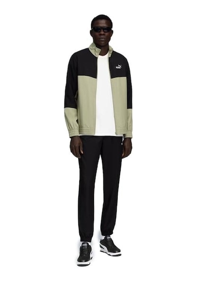 Puma Woven Colorblock Tracksuit Erkek Eşofman Takımı 688173-82 Kahverengi