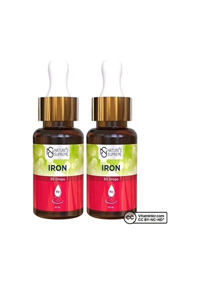 Nature's Supreme Iron 30 Ml 2 Adet