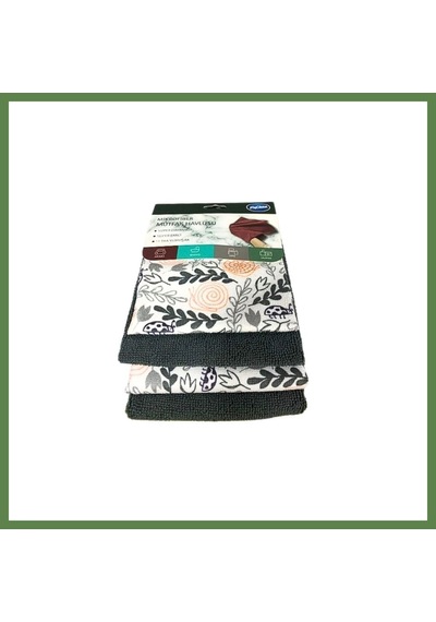 Bezos 4'li Mikrofiber Kurulama Havlusu Hb006 Çok Renkli