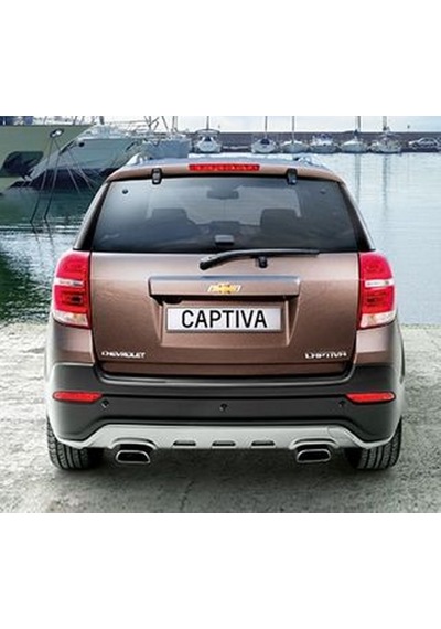 Chevrolet Captiva Bagaj 3M 3D Krom ABS Logo Amblem