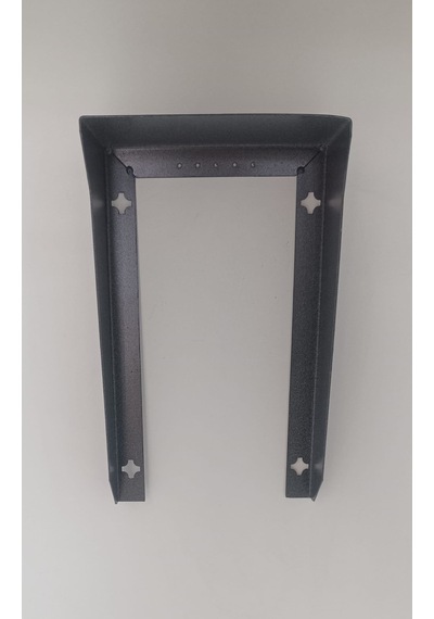 Diafon - Zil Paneli Koruyucu Kapı Zili Metal Yağmurluk Aparatı Antrasit - (W:15 X H:25 X D:8 MM)